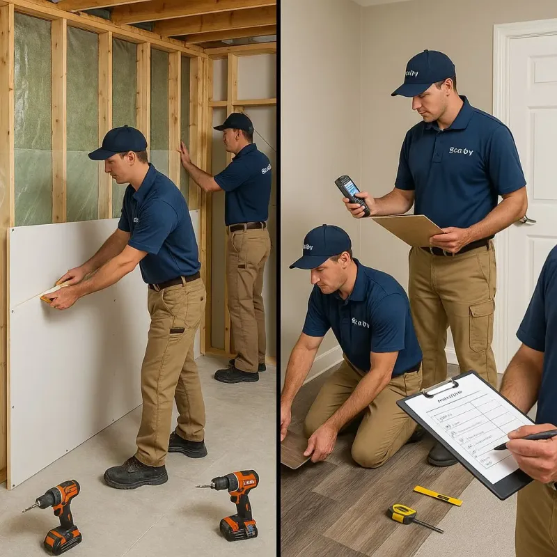 Repairs and Reconstruction process in Washington County, IN
